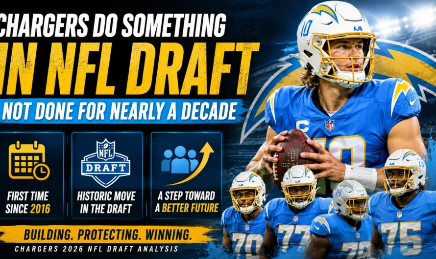 Why the Chargers’ 2026 NFL Draft Strategy Could Transform Justin Herbert’s Future