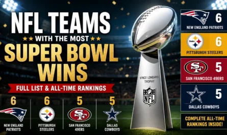 nfl teams with the most super bowl wins