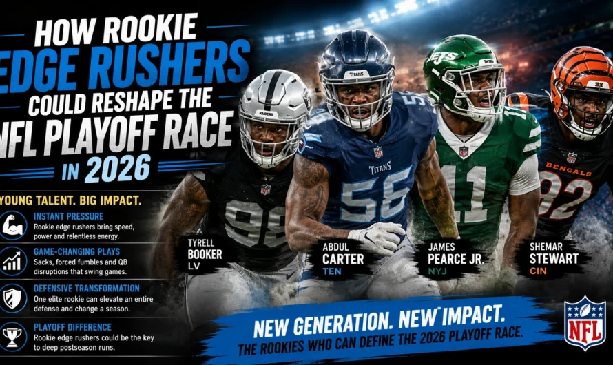 How Rookie Edge Rushers Could Reshape the NFL Playoff Race in 2026