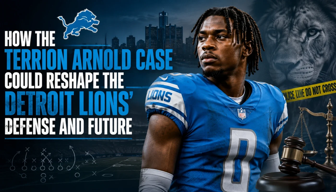 how the Terrion Arnold case could reshape the Detroit Lions defense and future