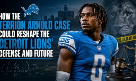 how the Terrion Arnold case could reshape the Detroit Lions defense and future