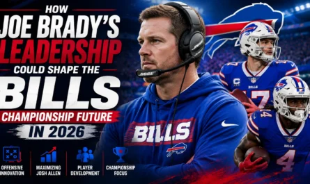 How Joe Bradys Leadership Could Shape the Bills Championship Future in 2026