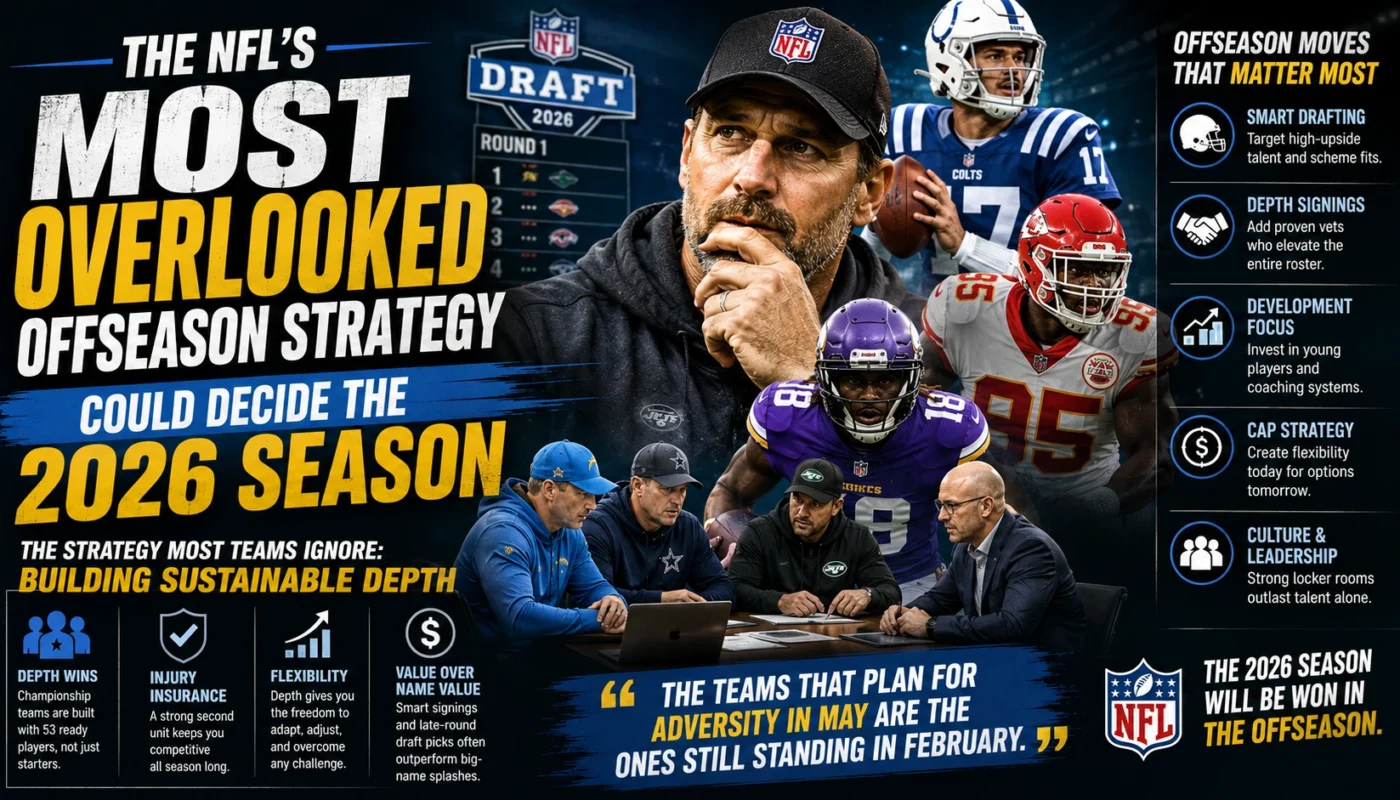 the NFL’s most overlooked offseason strategy that could decide the 2026 season