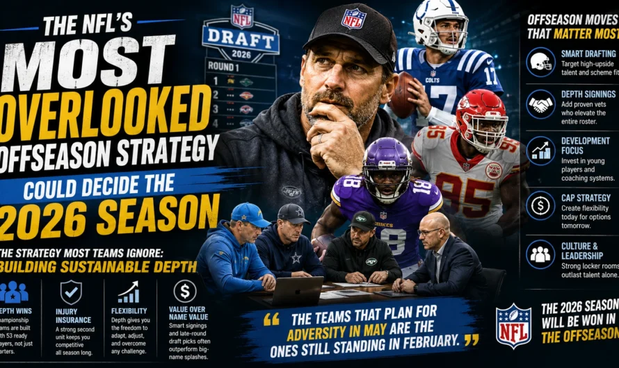 The NFL’s Most Overlooked Offseason Strategy Could Decide the 2026 Season