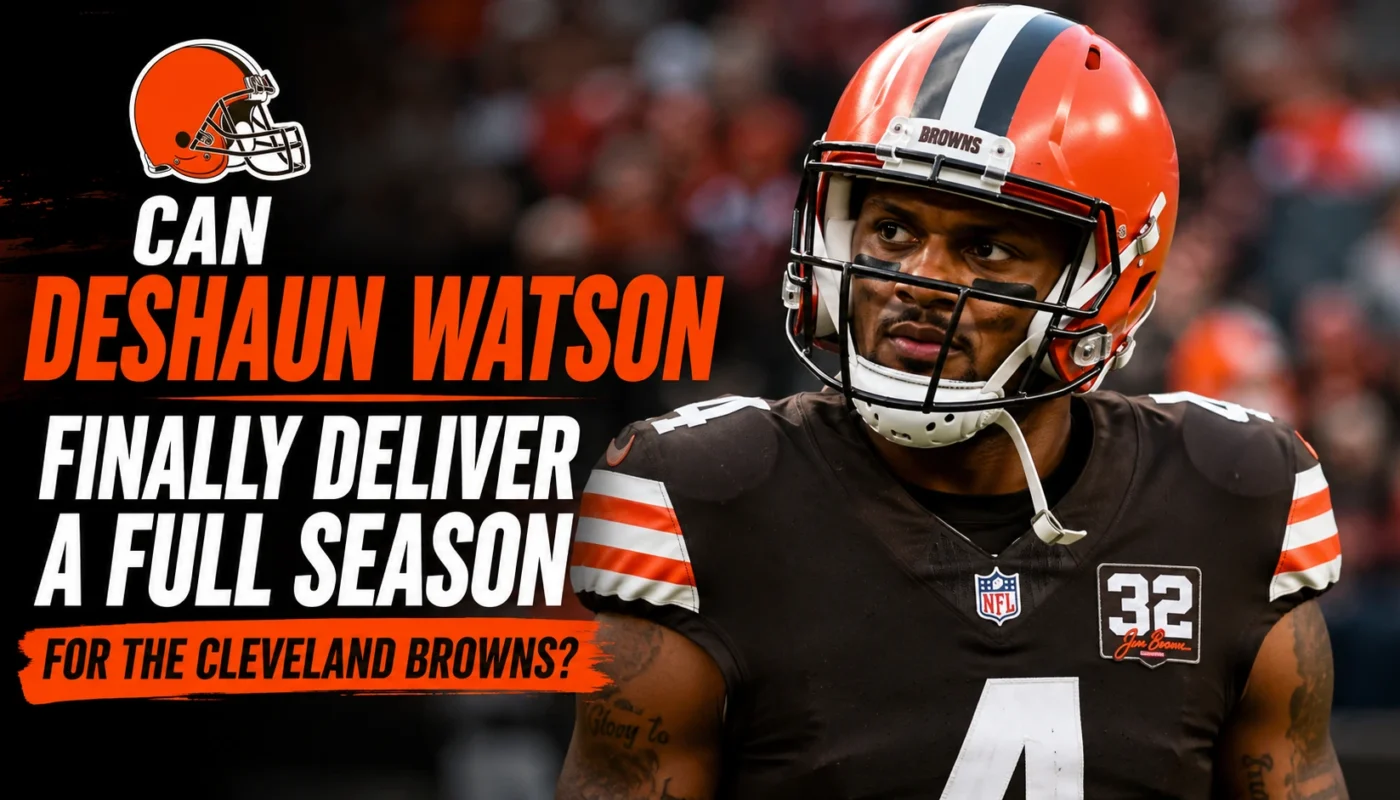 Can Deshaun Watson finally deliver a full season for the Cleveland Browns
