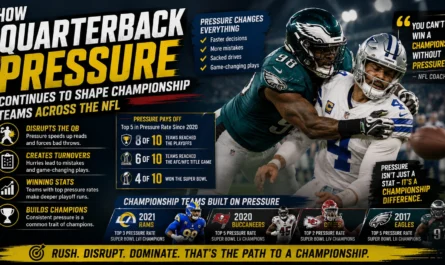 How Quarterback Pressure Continues to Shape Championship Teams Across the NFL in 2026