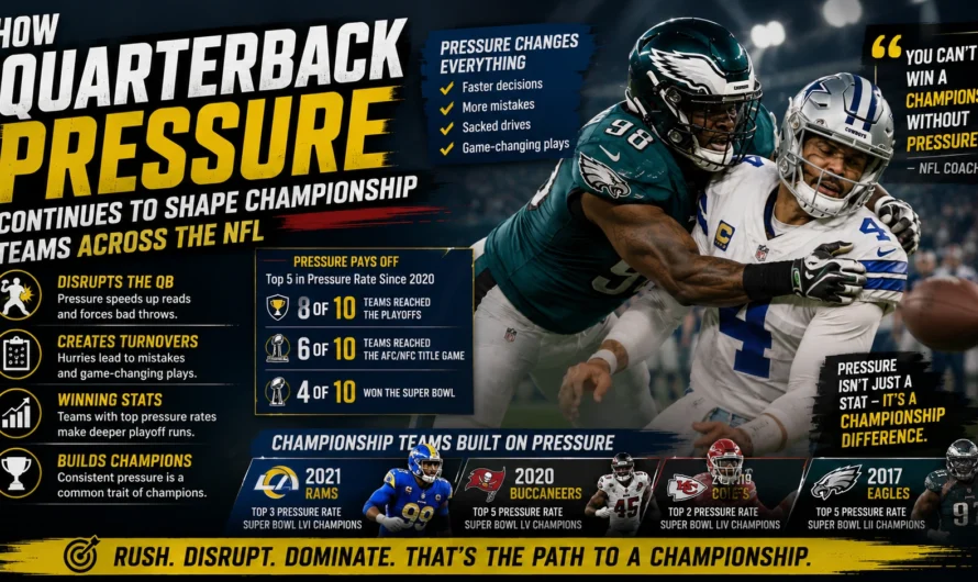 How Quarterback Pressure Continues to Shape Championship Teams Across the NFL