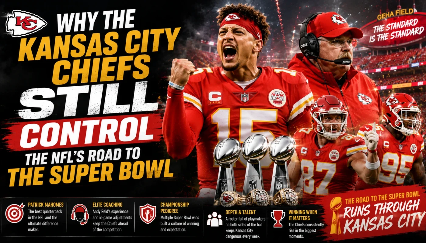 why the Kansas City Chiefs still control the NFL’s road to the Super Bowl in 2026