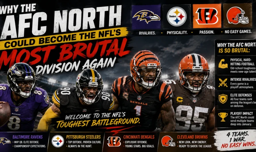Why the AFC North Could Become the NFLs Most Brutal Division Again