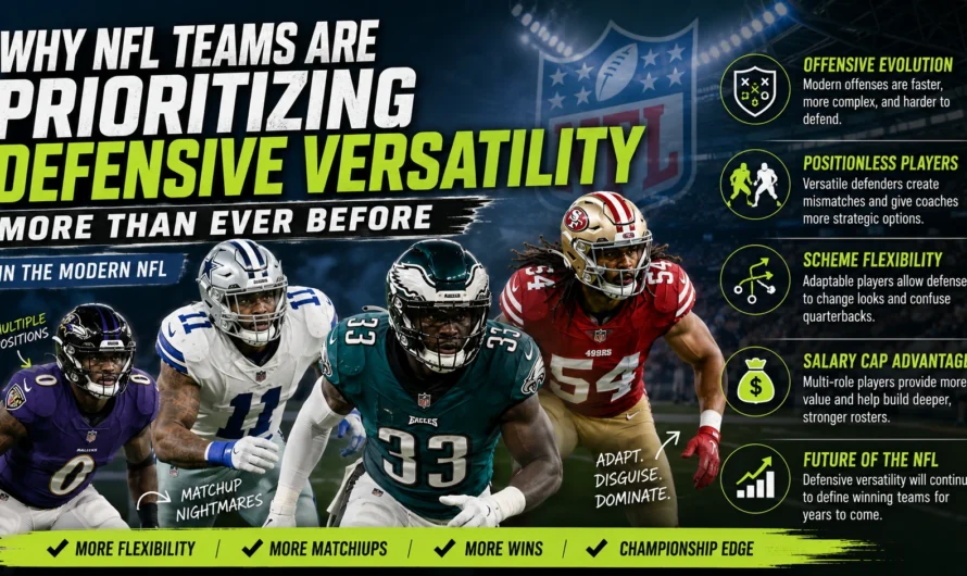Why NFL Teams Are Prioritizing Defensive Versatility More Than Ever Before