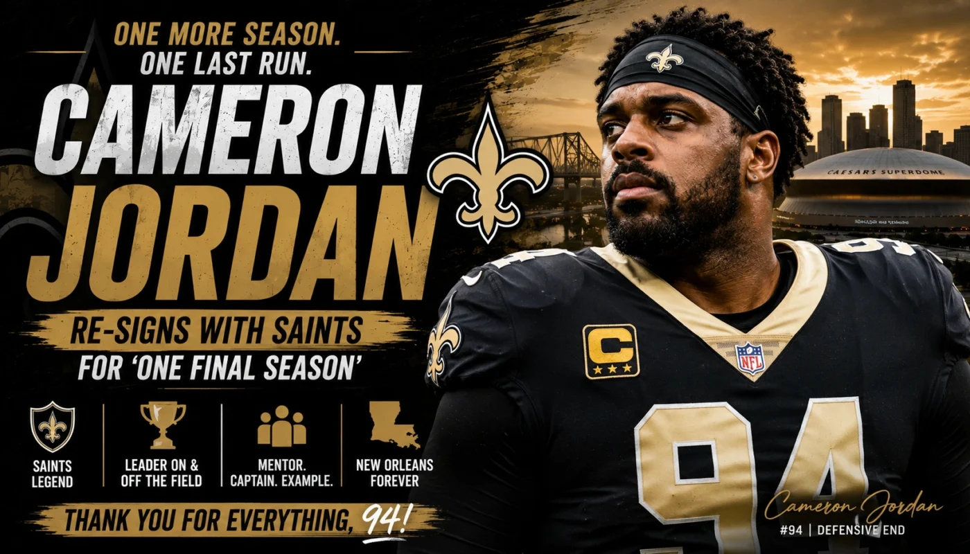 why Cameron Jordan's legacy will continue to shape the Saints for years to come