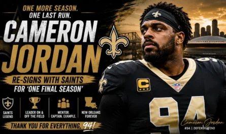 why Cameron Jordan's legacy will continue to shape the Saints for years to come