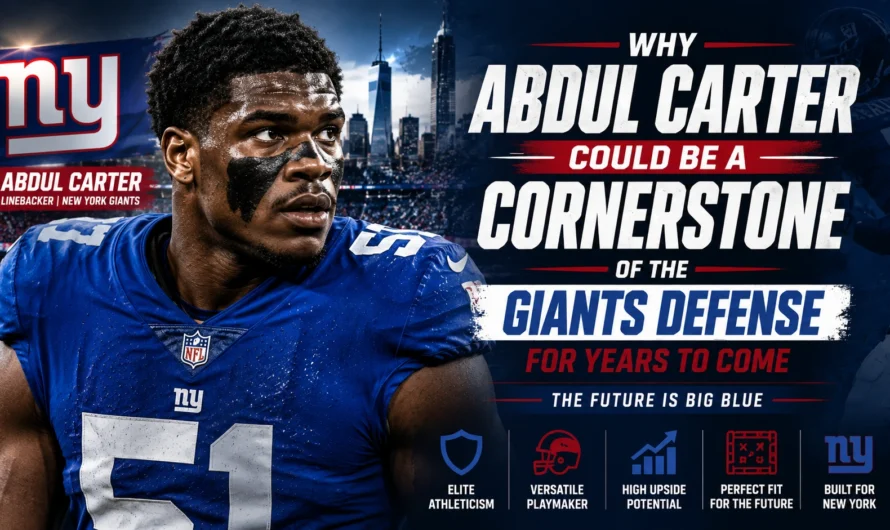 Why Abdul Carter Could Be a Cornerstone of the Giants Defense for Years to Come