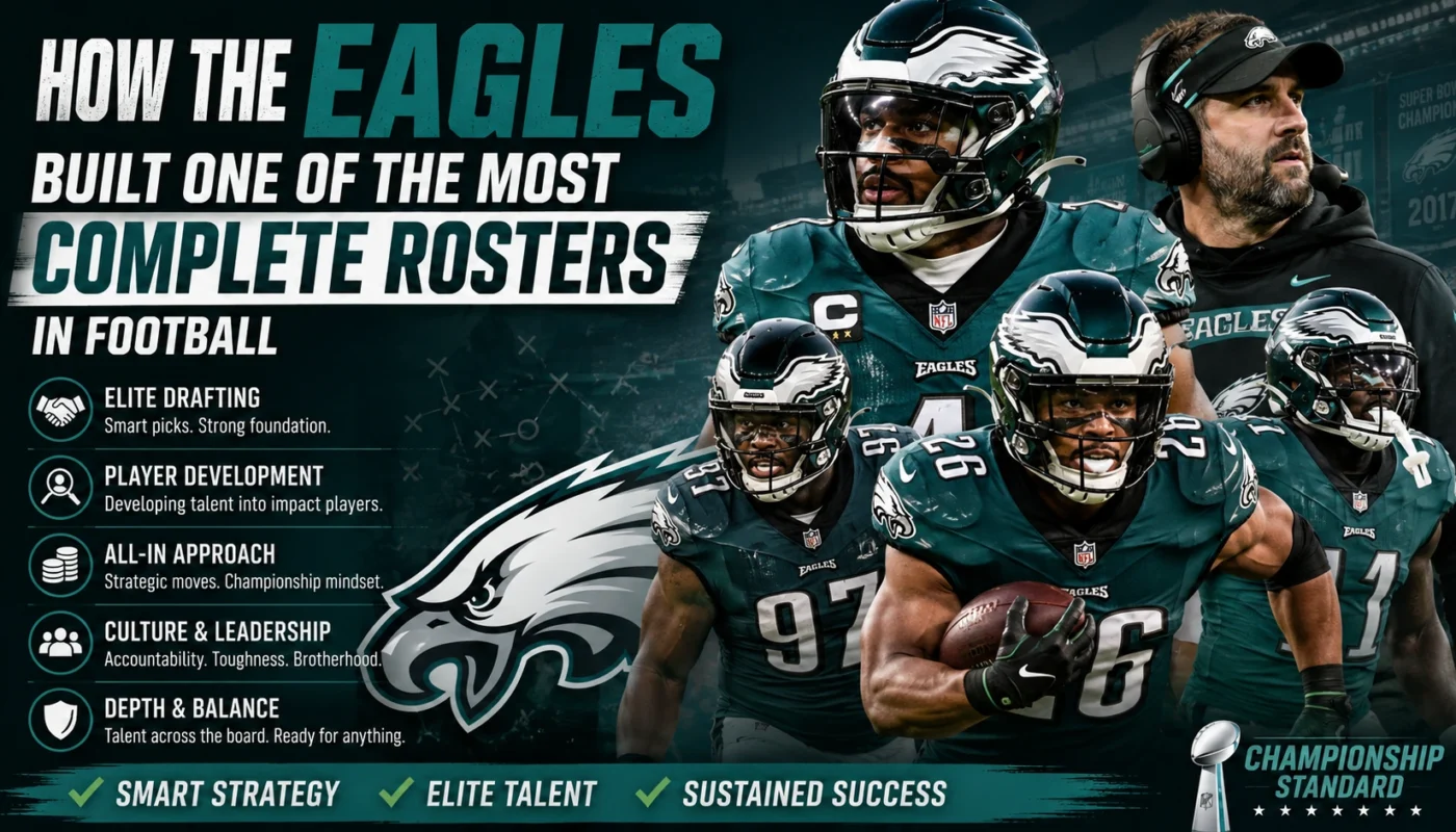 How the Philadelphia Eagles Built One of the Most Complete Rosters in Football for Sustained NFL Success