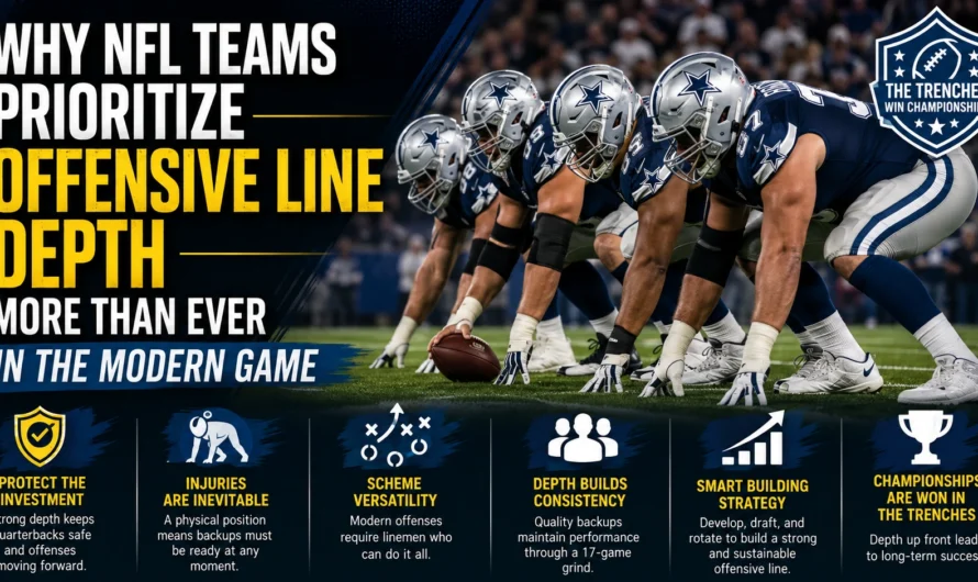 Why NFL Teams Prioritize Offensive Line Depth More Than Ever in the Modern Game
