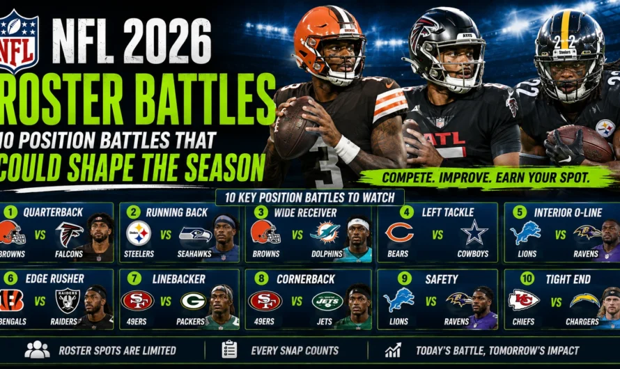 NFL 2026 Roster Battles: 10 Position Battles That Could Shape the Season