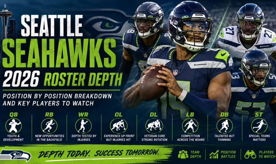 Seattle Seahawks 2026 Roster Depth: Position by Position Breakdown and Key Players to Watch
