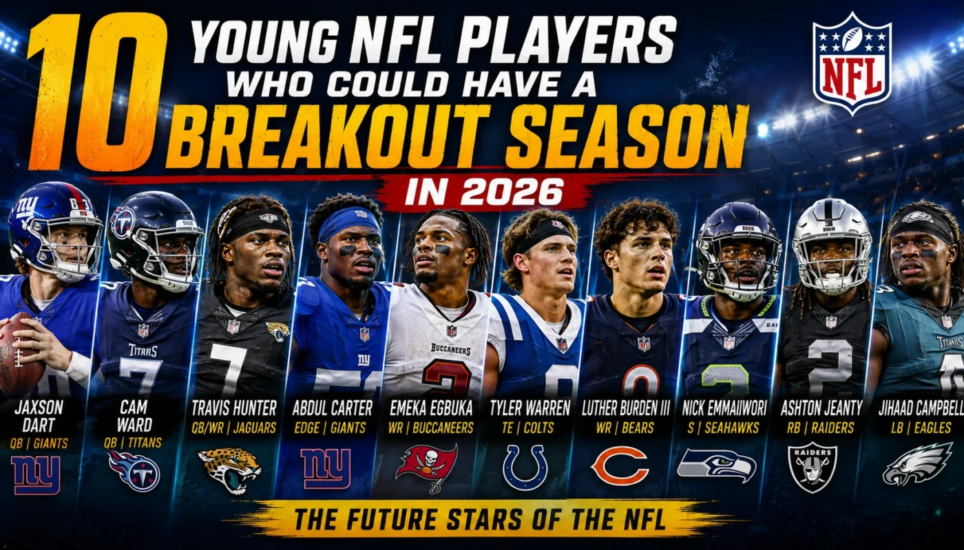 young NFL players likely to break out in 2026