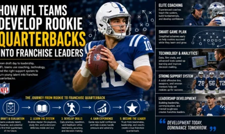 how NFL teams develop rookie quarterbacks