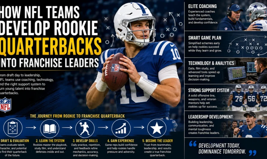 How NFL Teams Develop Rookie Quarterbacks Into Franchise Leaders