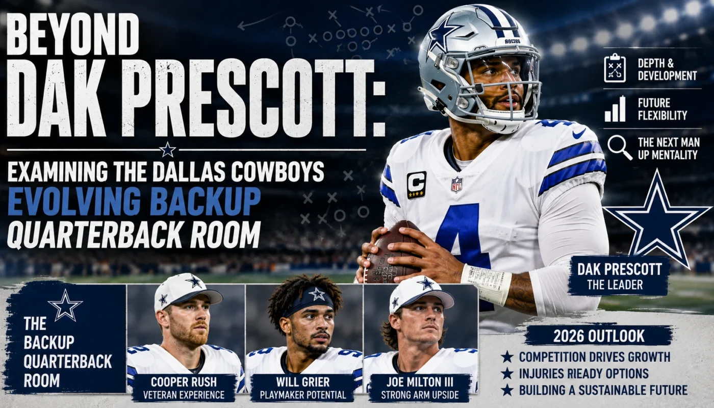 Dallas Cowboys quarterback depth chart and backup options