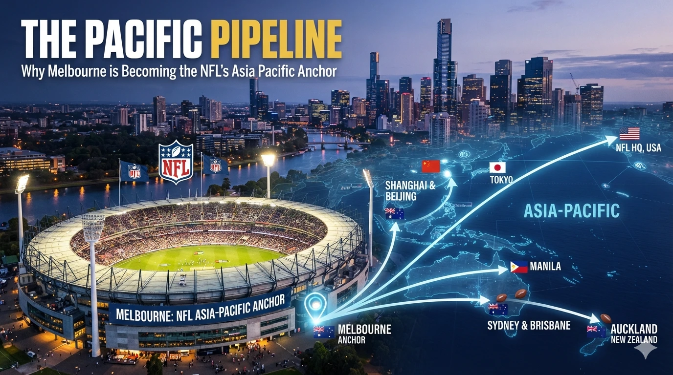 Why is the NFL expanding to Australia and Asia Pacific