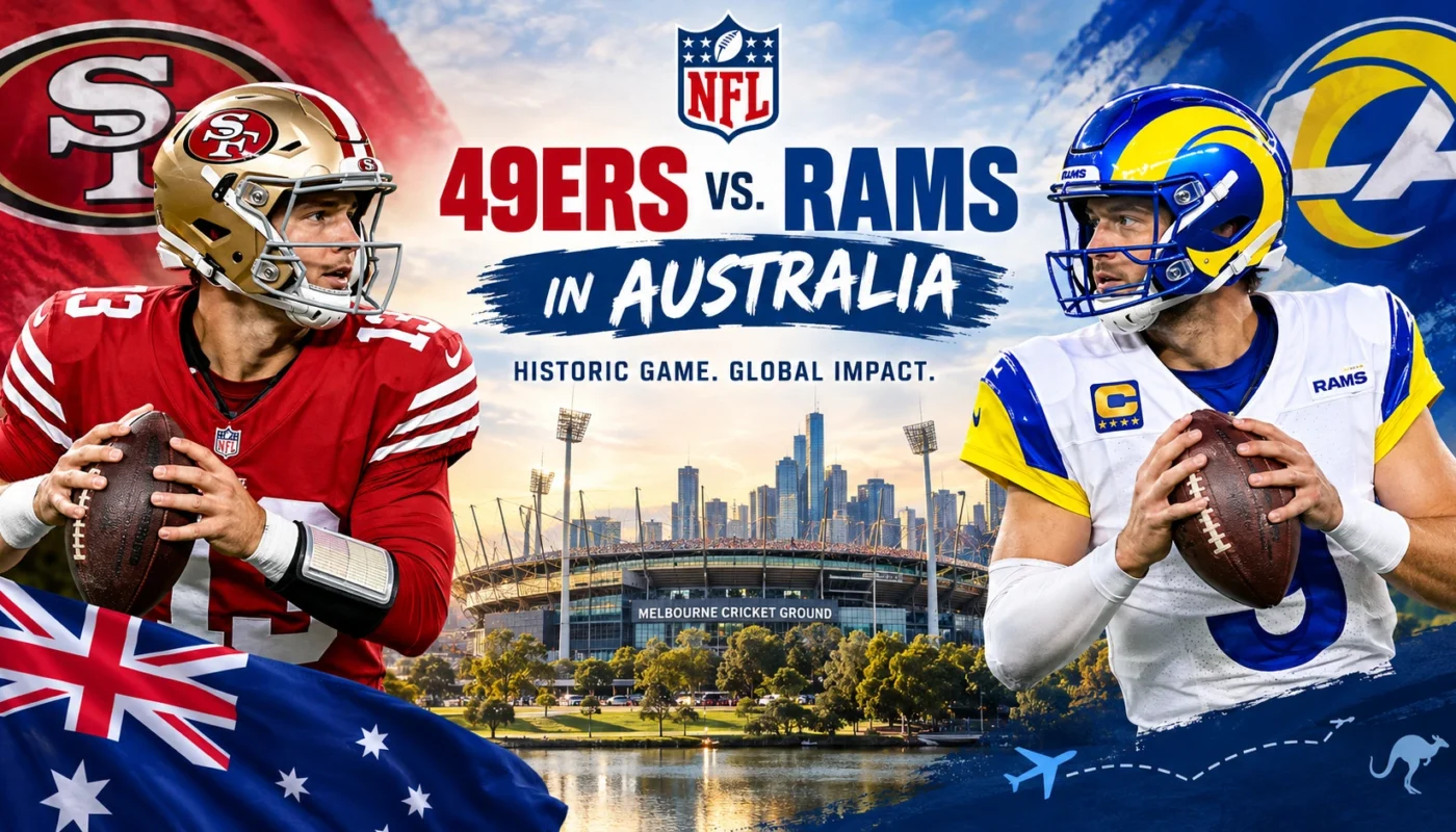 49ers vs Rams Australia NFL game