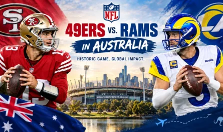 49ers vs Rams Australia NFL game